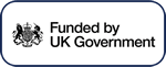 Funded by UK Gov Logo